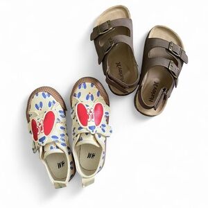 Bundle Hurley Kids Sandals H&M Shoes Sneakers Unisex Puppies Size 9